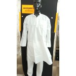  Plain Mens Netaji Kurta cotton