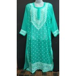 Chikankari keel and Kangan Kurti