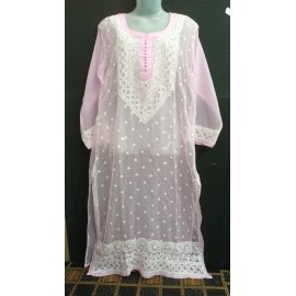 Chikankari keel and Kangan Kurti