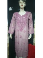 lucknowikart Chiknakri Cotton Kota gala boti Kurti 