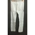  Chikankari Cotton Lycra  White Embroidery  Pants, 